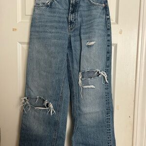 Zara Wide Leg Jeans